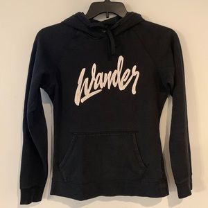 Black NorthFace hoodie